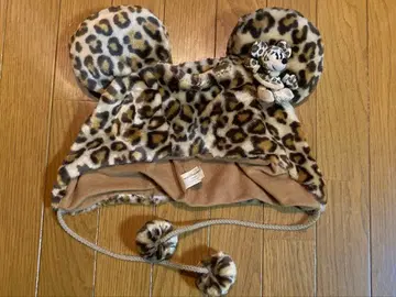 디즈니 팬캡 레오파드 무늬 미니