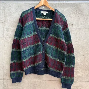 90s 빈티지 LISEJ 아크릴 니트 가디건