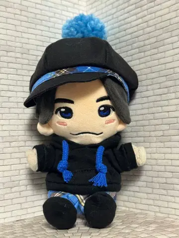 마사카도 요시노리 파랑 체크 x 블랙 코디 치비누이 하피누이 누이옷 A