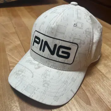기간 한정 PING 골프 캡 화이트 미국 현지 구매
