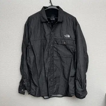 THE NORTH FACE 롱 슬리브 나일론 데님 눕시 셔츠 XL