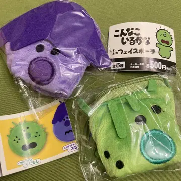 이런 애가 있을까 페이스 파우치 야다몬 부루루 2개 세트