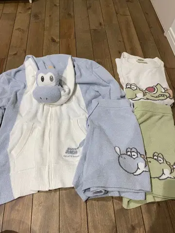 슈퍼 마리오 요시 룸웨어 세트