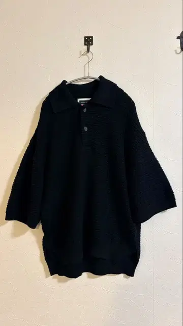 블랙 피케 셔츠 MaisonSpecial