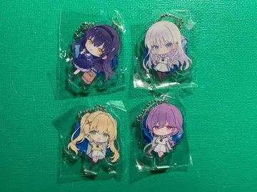 Summer Pockets 사마포케 아크릴 키체인 4점 세트