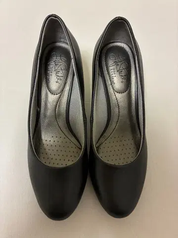 블랙 펌프스 약 7cm 힐