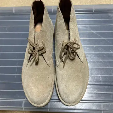 베이지 스웨이드 처카 부츠 26