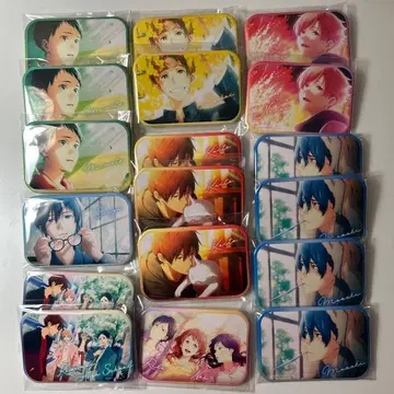 츠루네 스퀘어 캔뱃지 묶음 판매