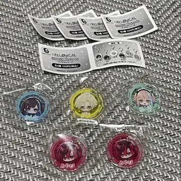 언로지컬 가챠가챠 아크릴 메지루시 참