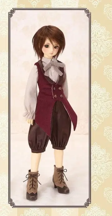 보크스 슈퍼돌피 맞이 드레스 로즈티 풀세트 SDM MSD