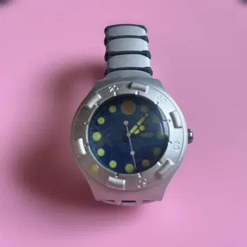 스와치 아이러니 스쿠버 스테인리스