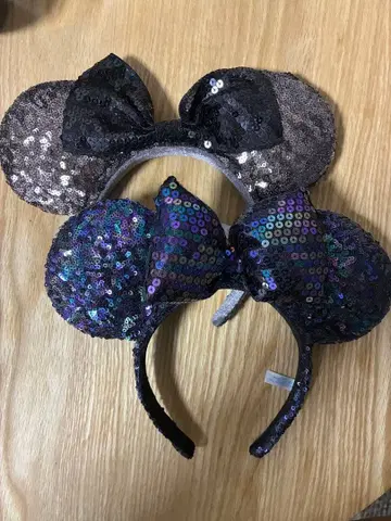 미니 마우스 머리띠 2개 세트