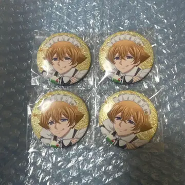 미남 고등학교 지구 방위부 하이카라 글리터 캔뱃지 나가누마