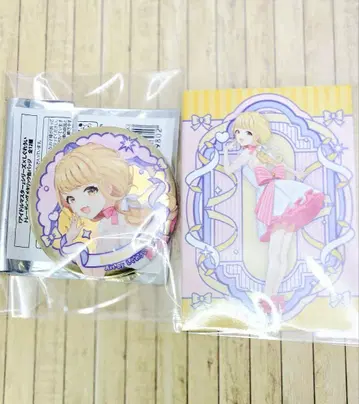 아이돌 마스터 시구레 우이 콜라보 후지타 코토네 혜택 카드 캔뱃지