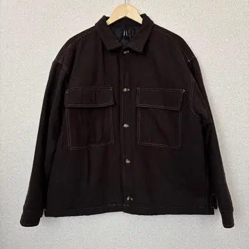 HALHAM 자켓 블루종 아우터 브라운