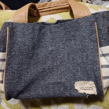 CATCH ME 데님풍 토트백