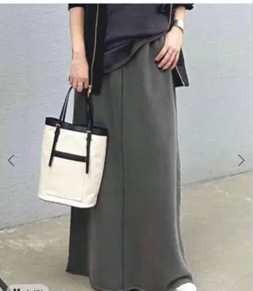 새상품 JOURNAL STANDARD 피그먼트 맨투맨 크러쉬 스커트