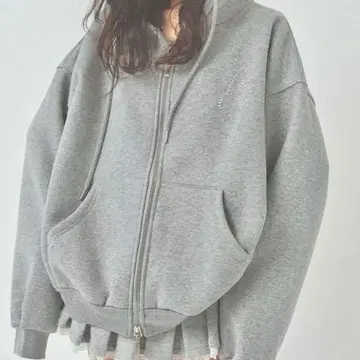 PELLICULE motif stone big PK 후드티 페리큐르