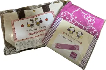 헬로키티 커브스 토트백 타월