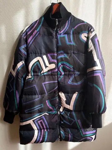 EMILIO PUCCI 에밀리오 푸치 올 패턴 다운 코드 (큰 사이즈)