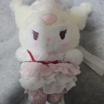 산리오 딸기 휘핑 케이크 시리즈 마스코트 백참 쿠로미