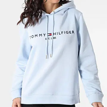 Tommy Hilfiger 라이트 블루 후드티 S