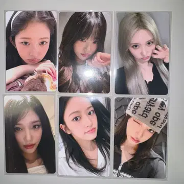 IVE SECRET 회장 한정판 도쿄 11/23 트레이딩 카드 6종