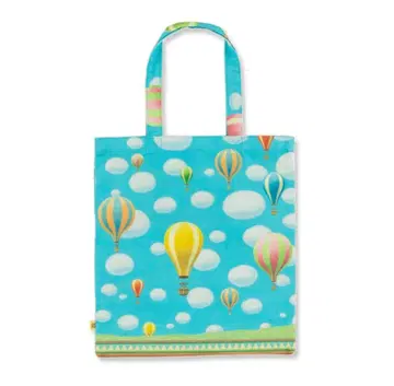 지브리 미술관 오리지널 토트백 벽지 기구 패턴