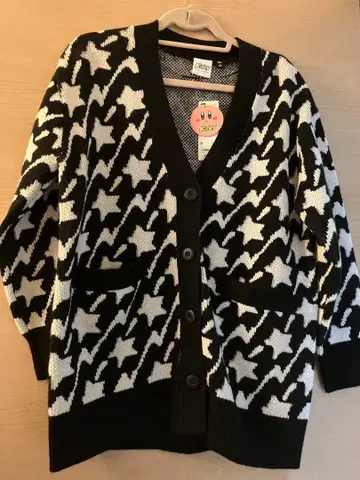 별의 커비 GU 지유 오버 사이즈 가디건 S 사이즈