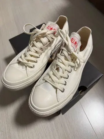 CONVERSE 올스타 화이트 로우컷 1SC628