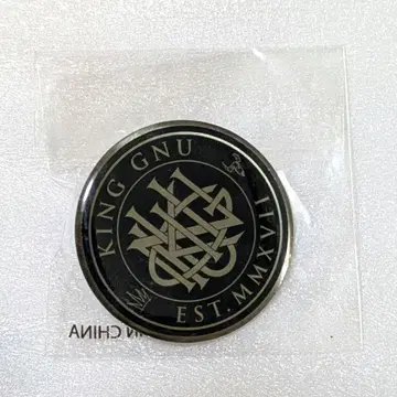 King Gnu 핀 배지 스테인리스