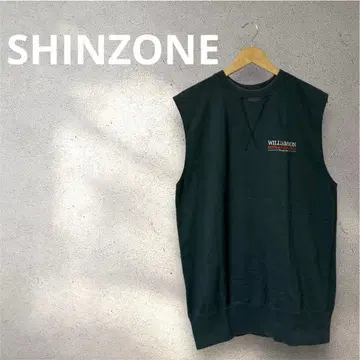 SHINZONE (신조네) 맨투맨 베스트 23MMSCU11 그린