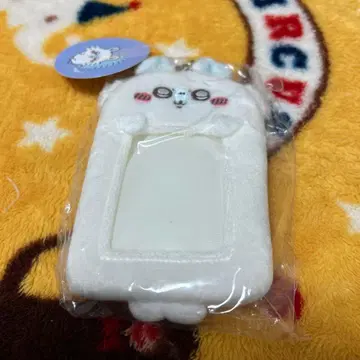치이카와 (먼작귀) 봉제 인형 카드 키링