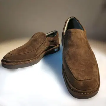 [새상품급] 허시파피 브라운 스웨이드 슬립온 일본제