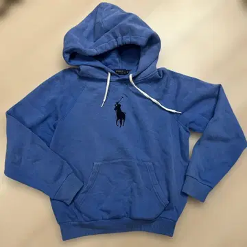 폴로 랄프 로렌 빅 폴로 자수 후드 부착 속기모 후드티