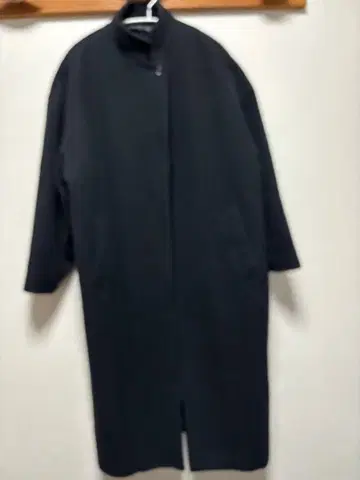 mizuiroind 울 블렌드 스탠드 카라 코트