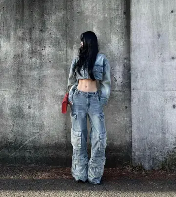 MELT THE LADY highlight cargo pants