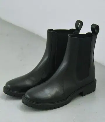 [quaranciel] 트랙 밑창 사이드 고어 부츠 37