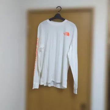 THE NORTH FACE 긴팔 티셔츠 M 화이트
