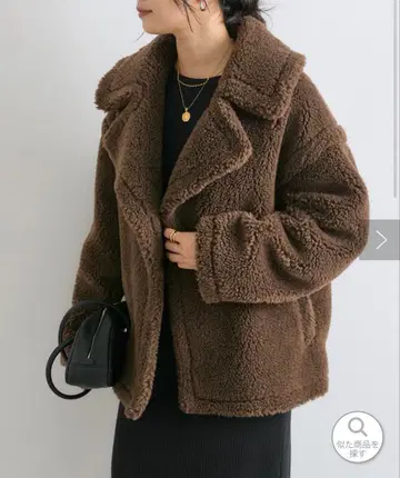 RIVE DROITE 플러피 보아 숏코트