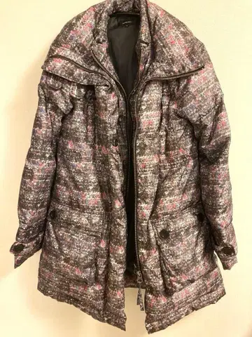 LE CIEL BLEU 트위드 패턴 다운 자켓 (38호)