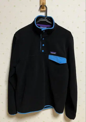 Patagonia 스냅T S 블랙 신틸라 플리스