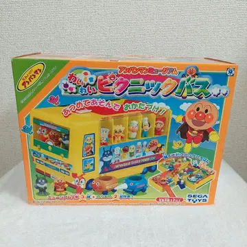 미개봉 호빵맨 뮤지엄 와이와이 피크닉 버스 호빵맨 SEGA