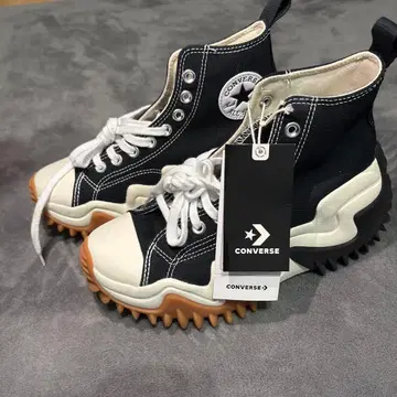 Converse 하이컷 스니커즈 블랙 한국