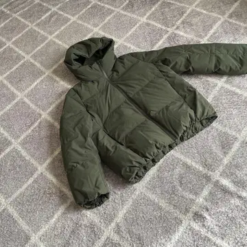 UNIQLO 올리브 다운 자켓 L