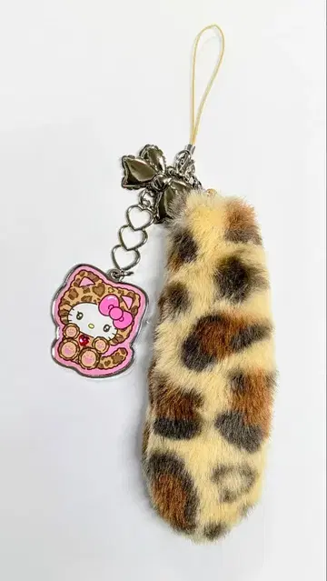 헬로키티 레오파드 무늬 시포 스트랩