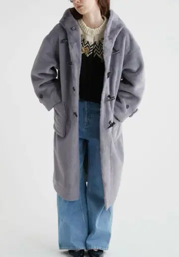 팔로우 할인 있음 FURFUR x THE COAT LAB 더플 코트