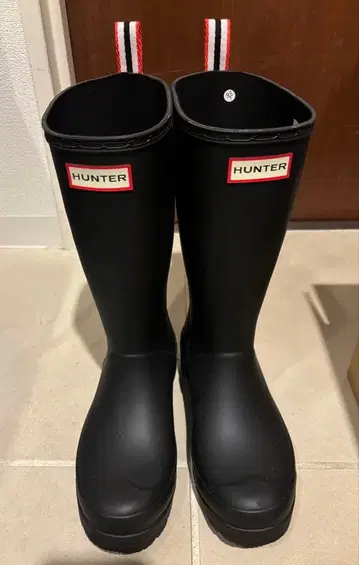 HUNTER 블랙 장화 24cm