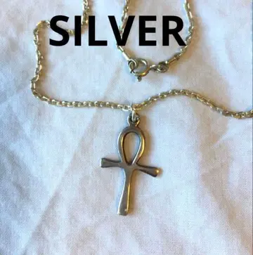 빈티지 십자가 목걸이 SILVER925 이집트 앙크