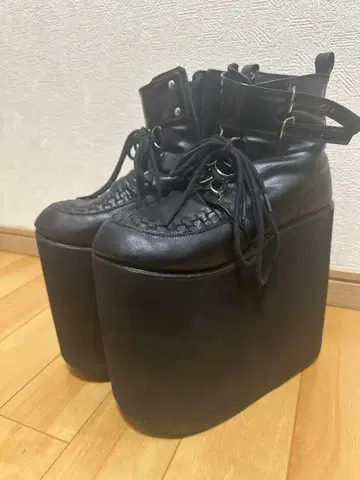 00s archive 통굽 20cm 부츠